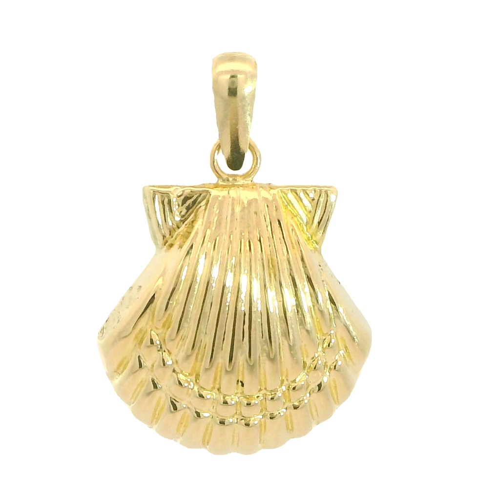 COLGANTE CONCHA COMPOSTELANA.18x15MM.