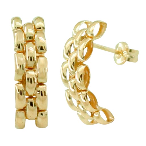 [5828] PENDIENTES PANTER  17x5MM.PRESION.
