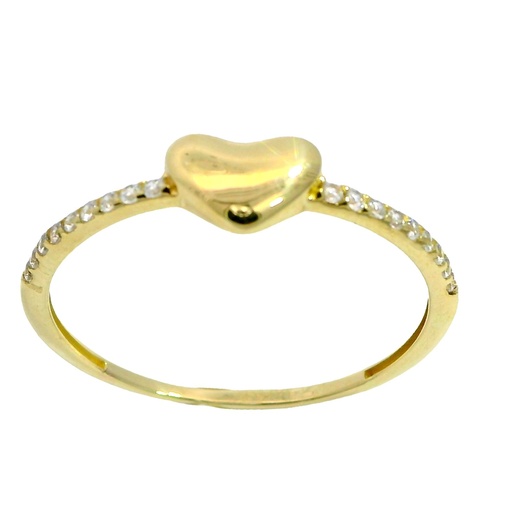 [5987] SORTIJA CORAZON 5x7MM Y CIRCONITAS.