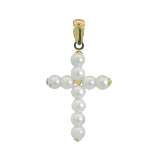 [00084] CRUZ  "PEARL SHELL" 3MM .20x14MM.